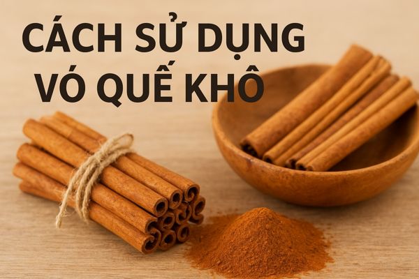 Cách Sử Dụng Vỏ Quế Khô Hiệu Quả – Bí Quyết Từ Thiên Nhiên